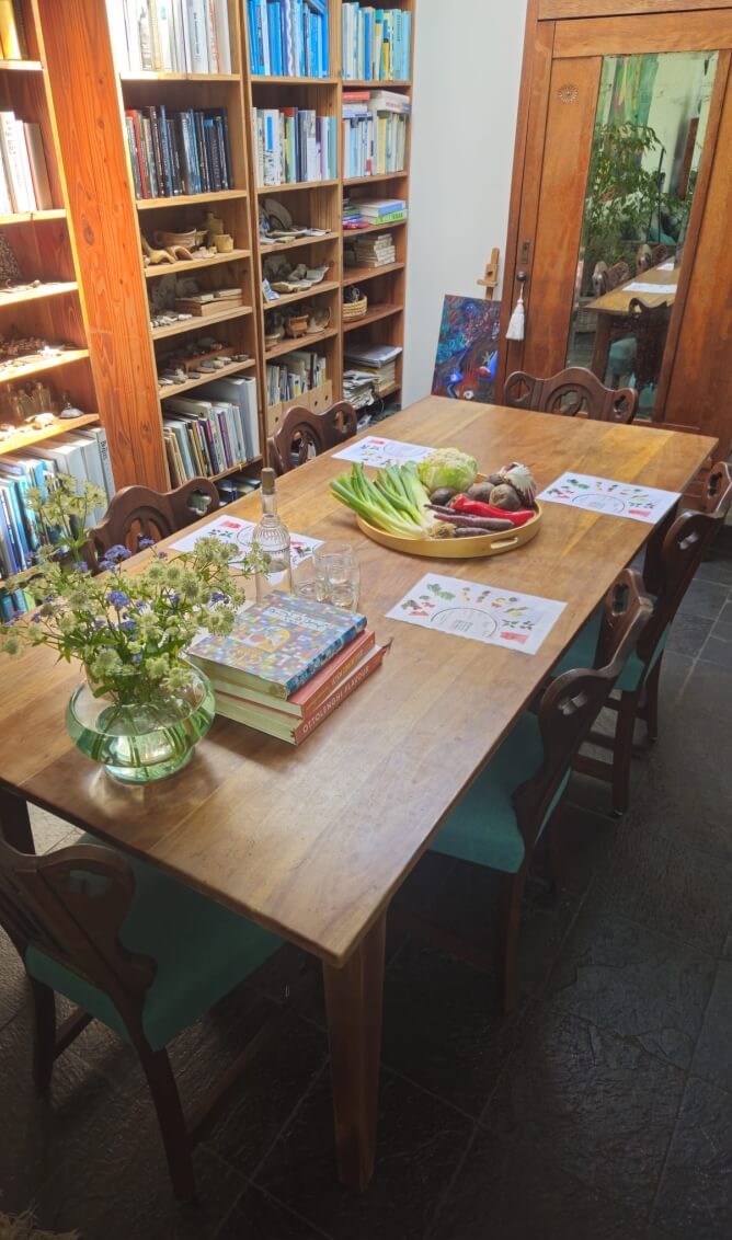 Workshop receptloos koken - de tafel